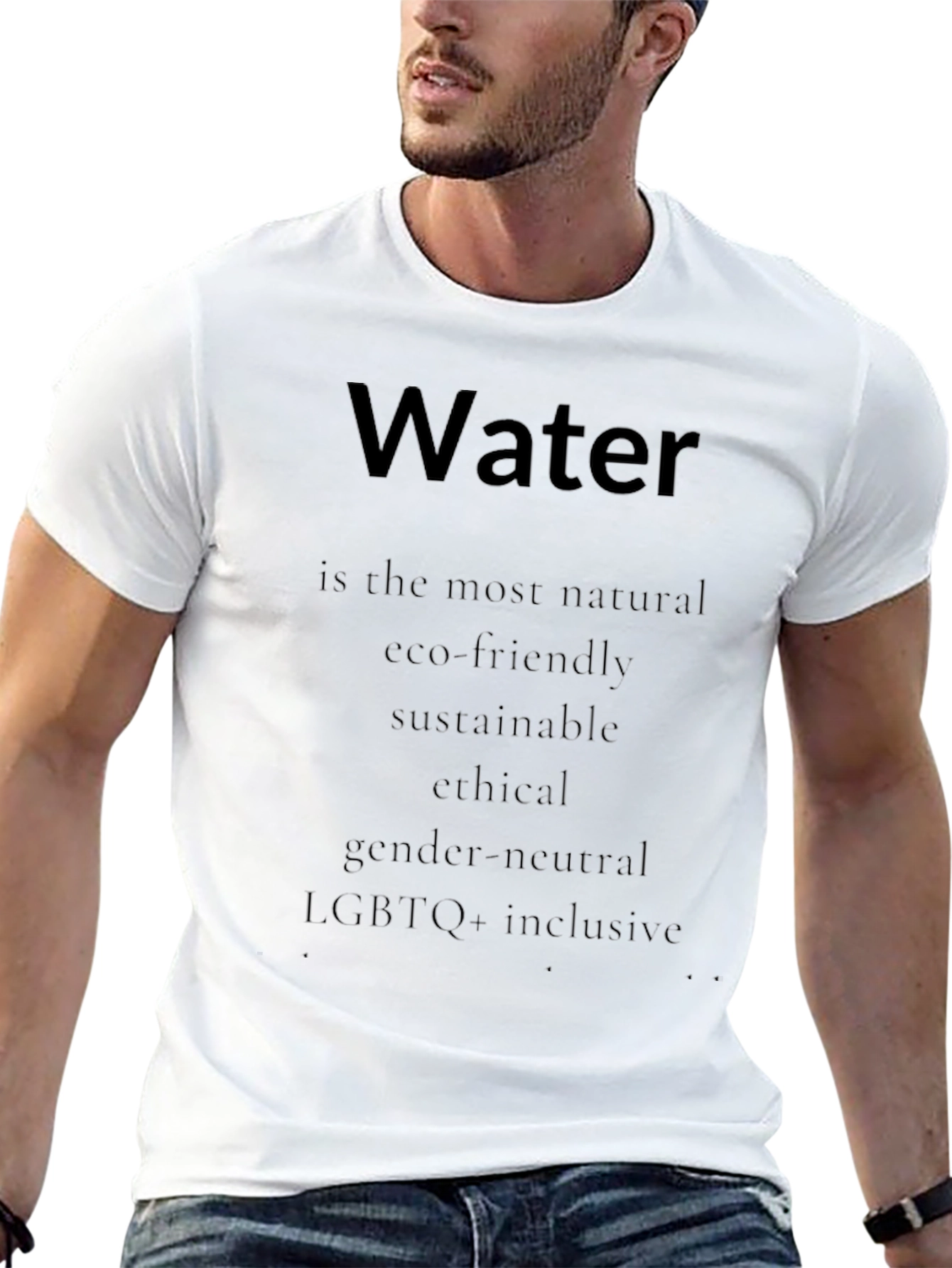 Water is Life Eco-Friendly T-Shirt