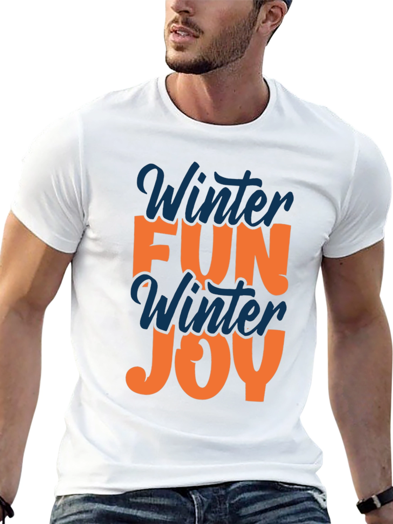 Winter Fun & Joy Graphic T-Shirt