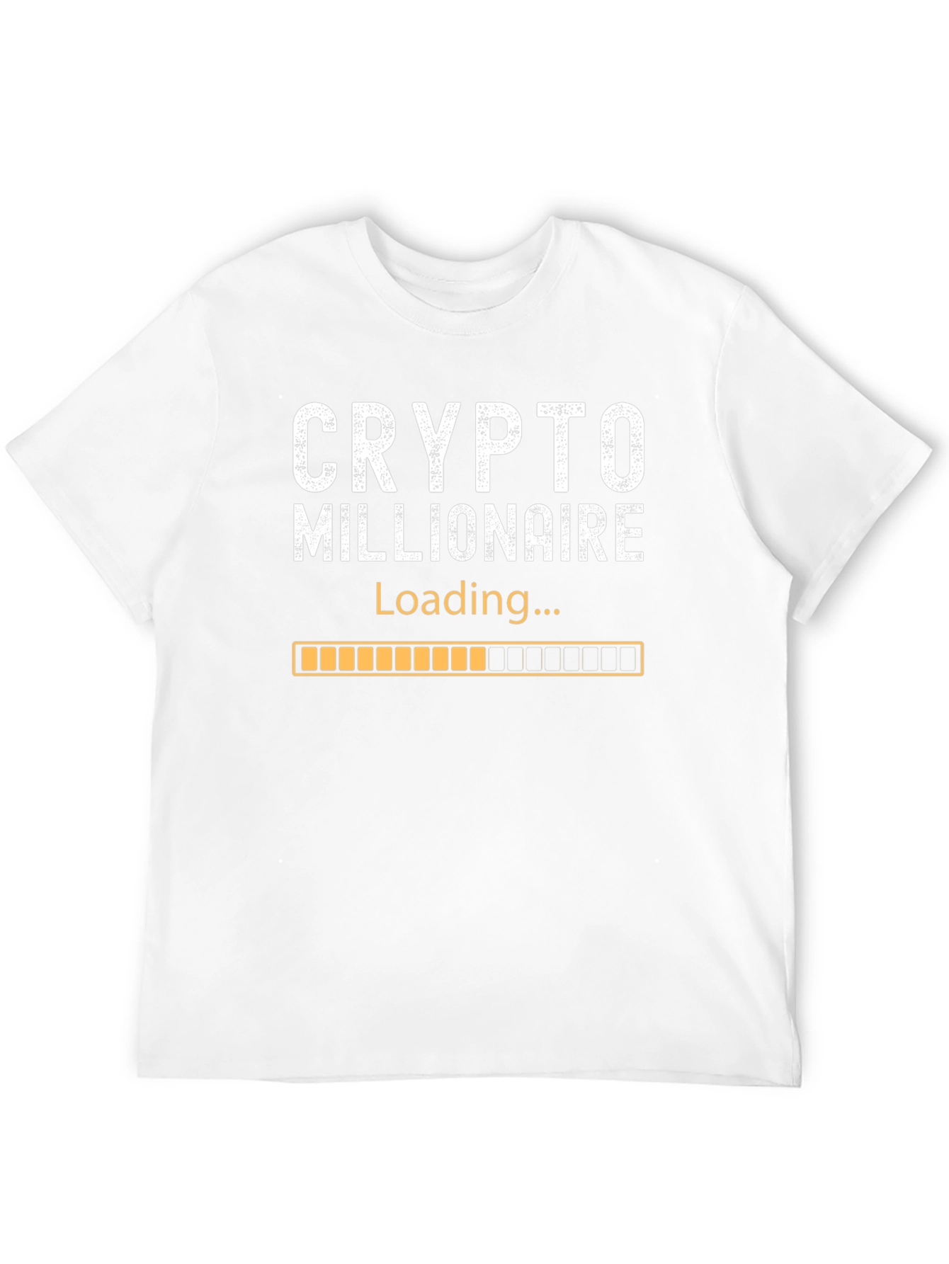 Crypto Millionaire Loading Black T-Shirt