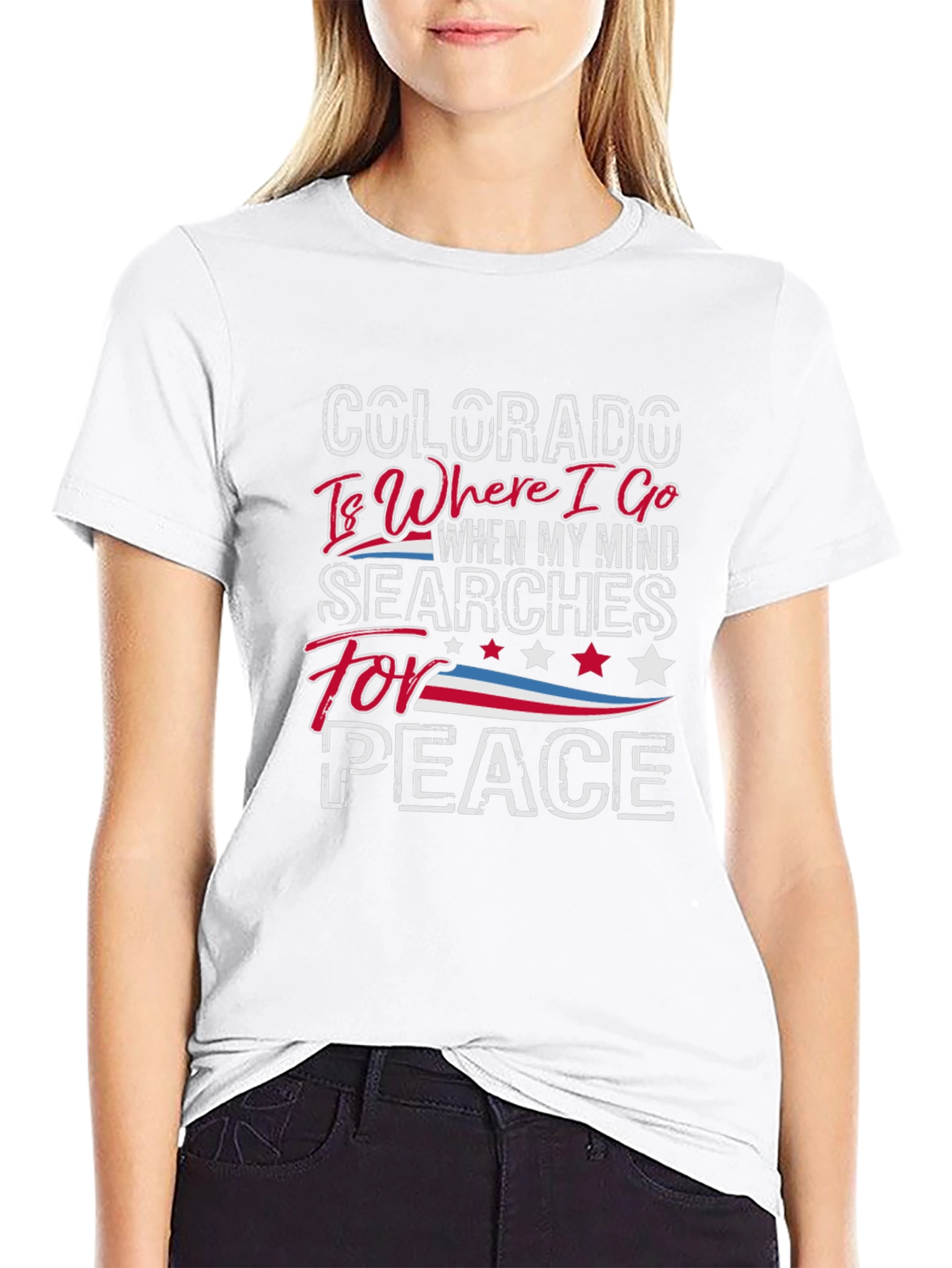 Colorado Peace Graphic T-Shirt