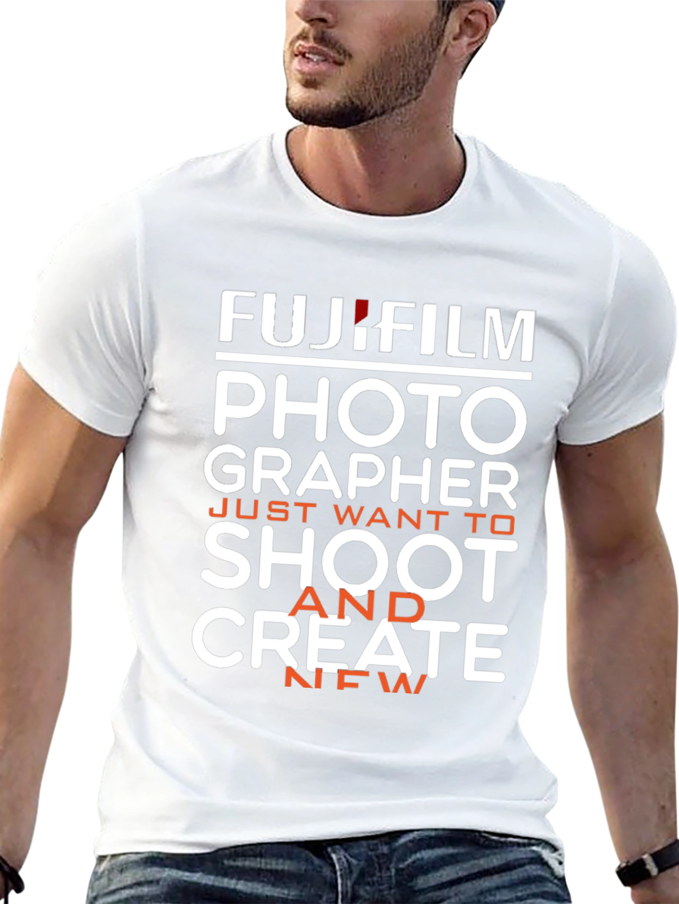 Fujifilm Photographer T-Shirt - Shoot and Create