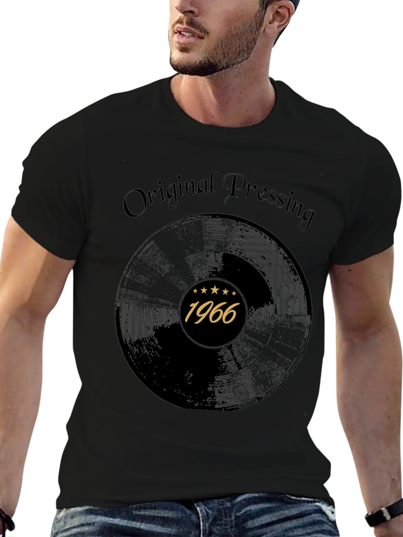 Original Pressing 1966 Black T-Shirt