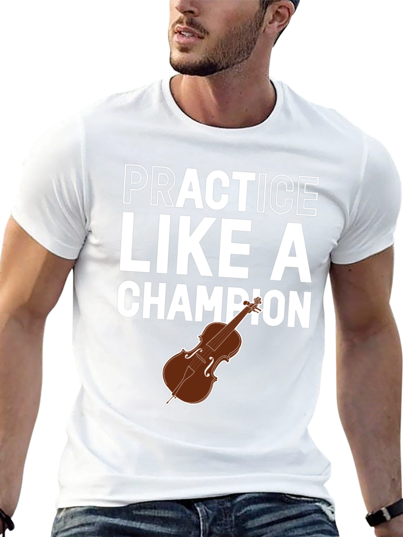 Practice Like a Champion Cello T-Shirt