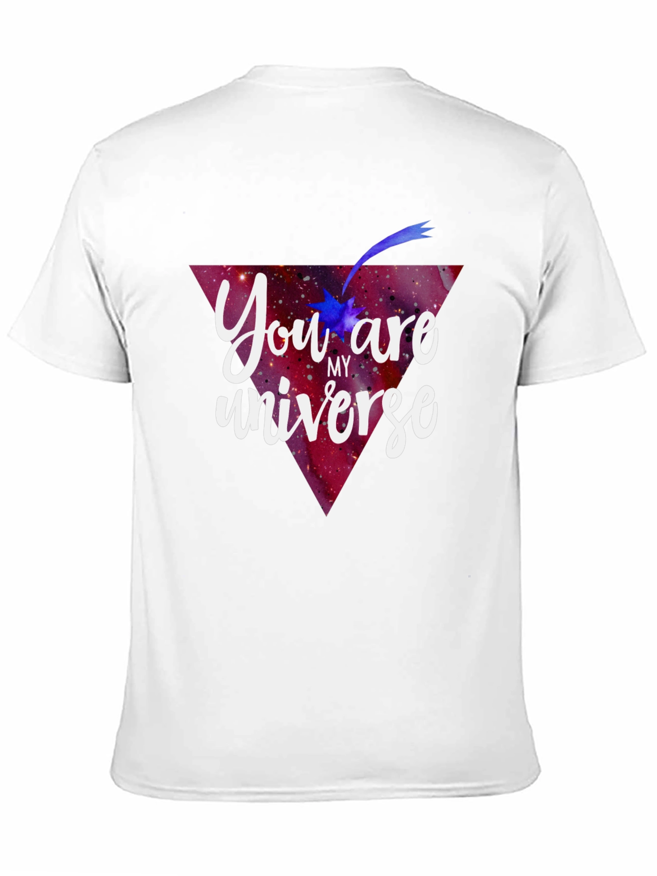 You are my Universe Black Graphic Tee