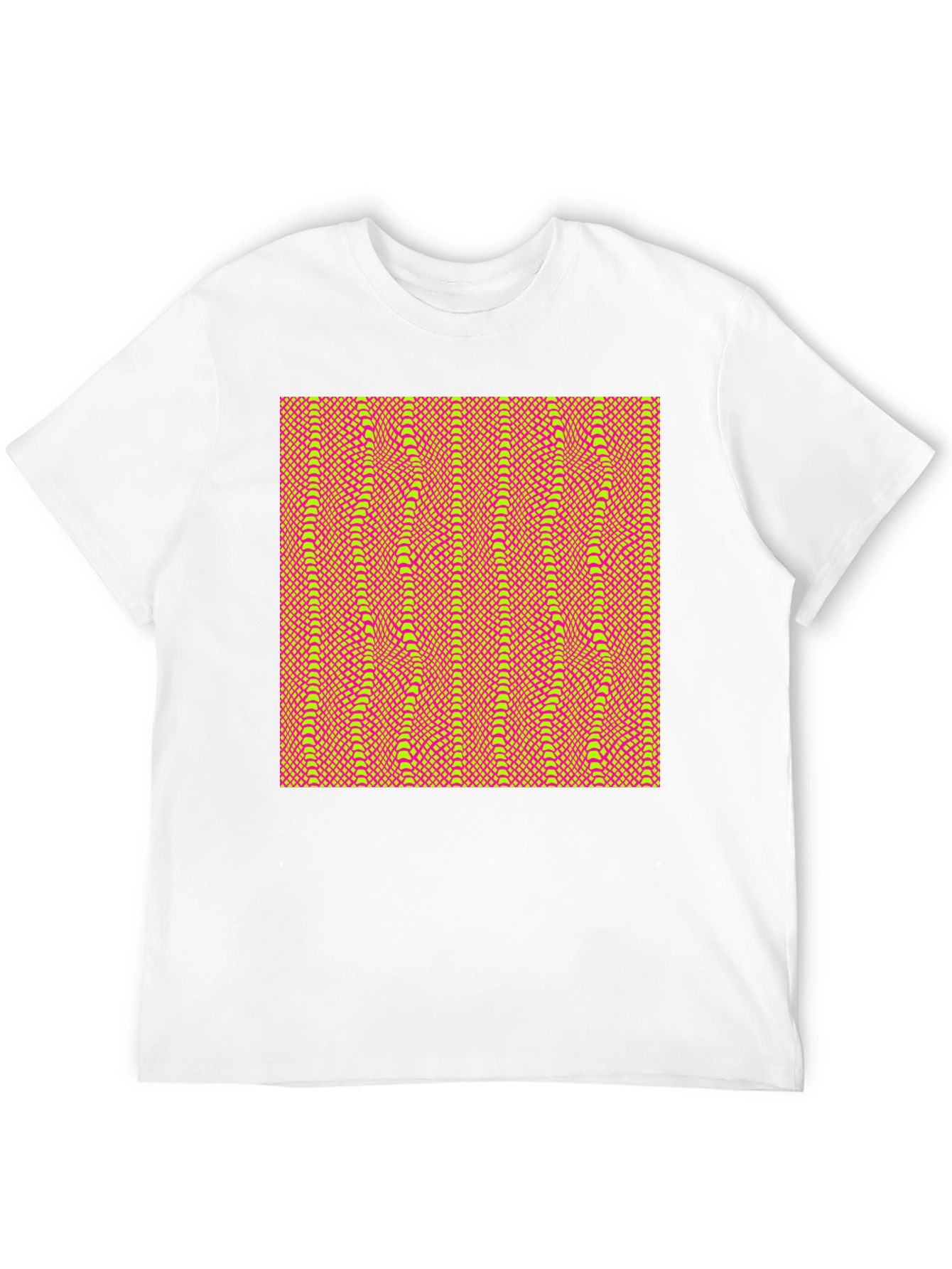 Patterned Black T-Shirt