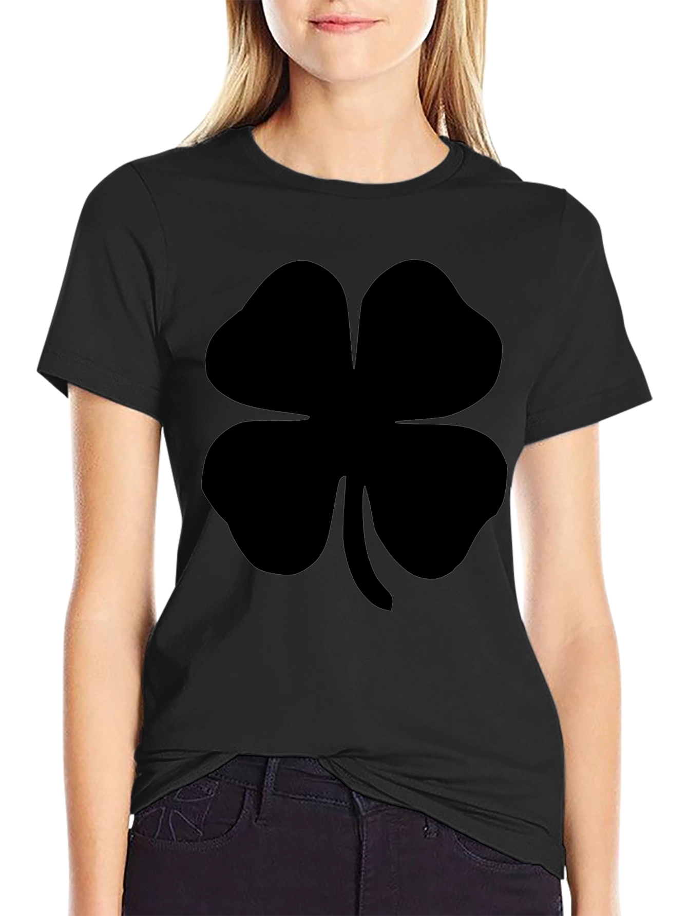 Black Clover Graphic Print T-Shirt