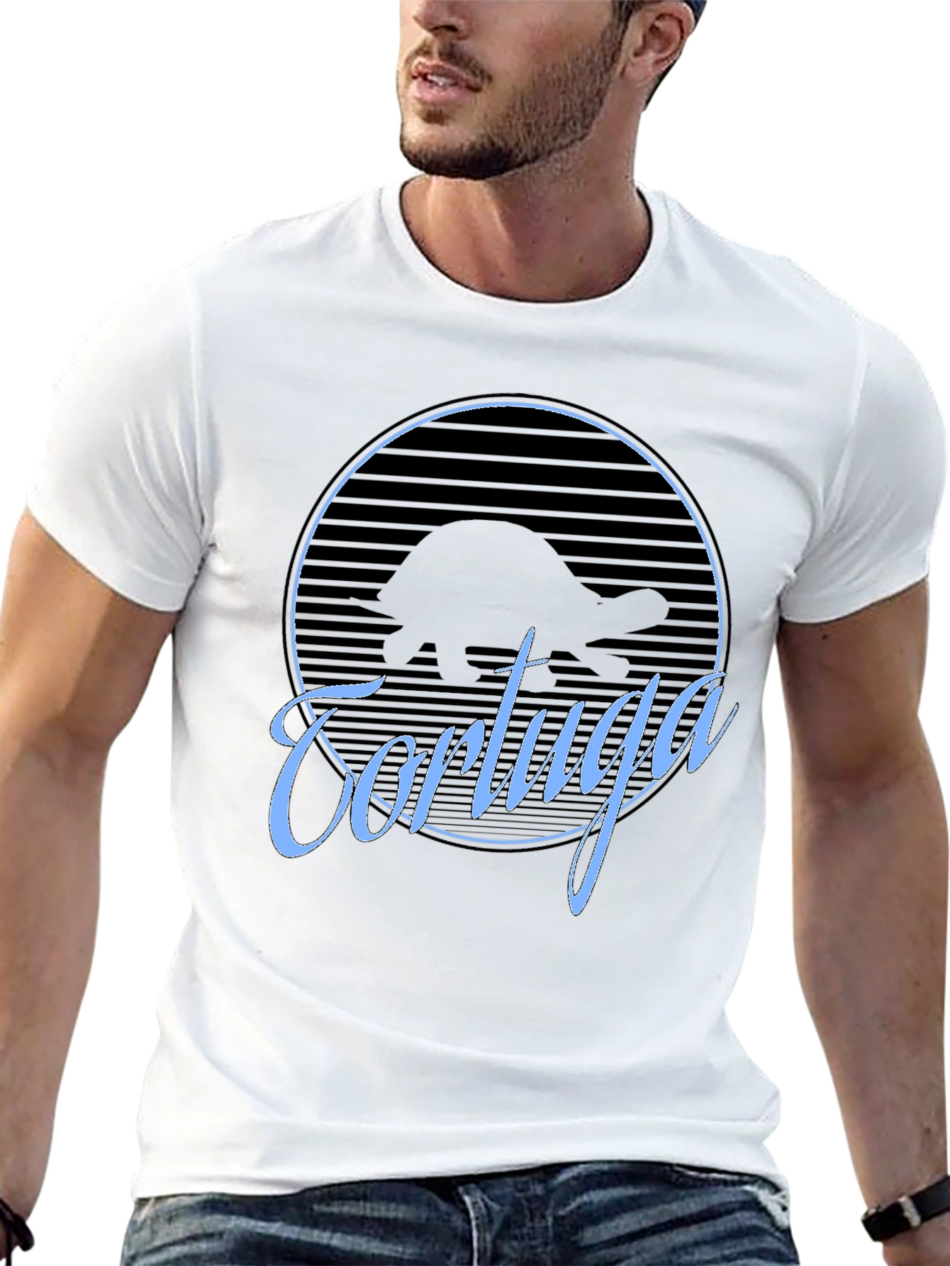 Tortuga Graphic T-Shirt -  Mens Casual Tee