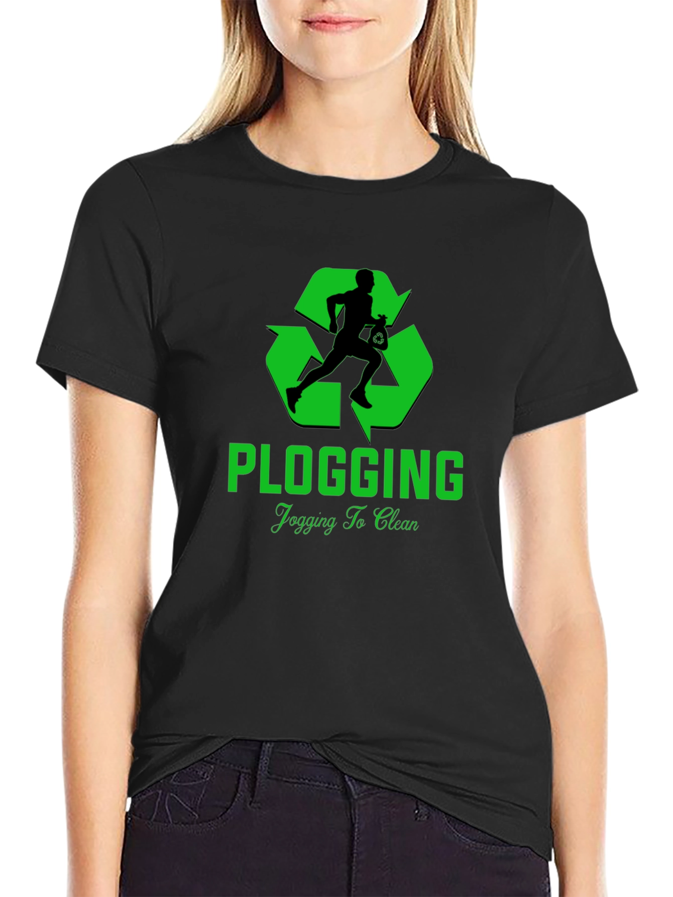 Eco-Friendly Plogging T-Shirt - Jogging To Clean