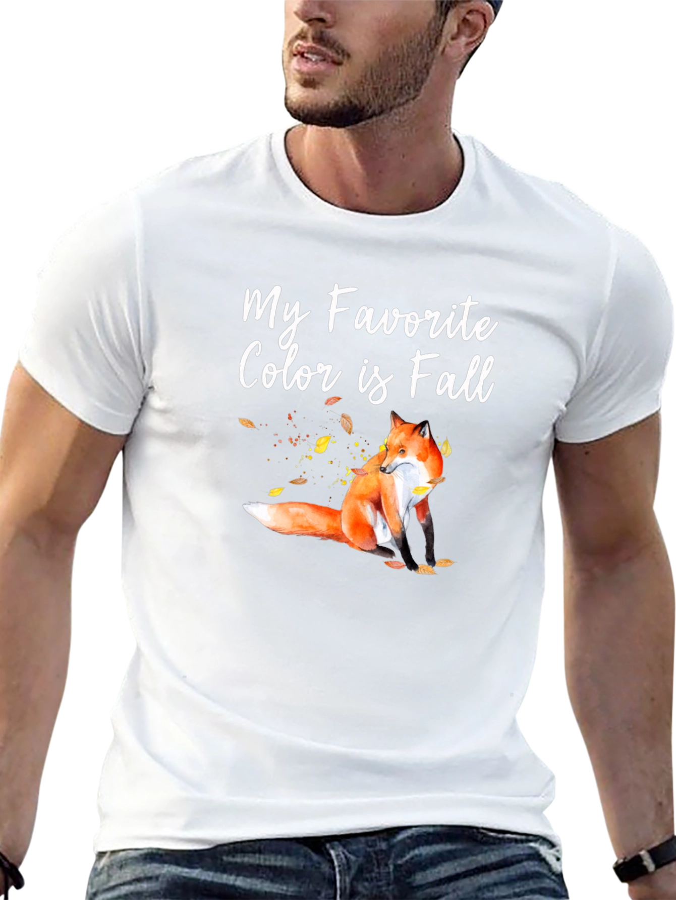 Fall Fox Graphic Tee
