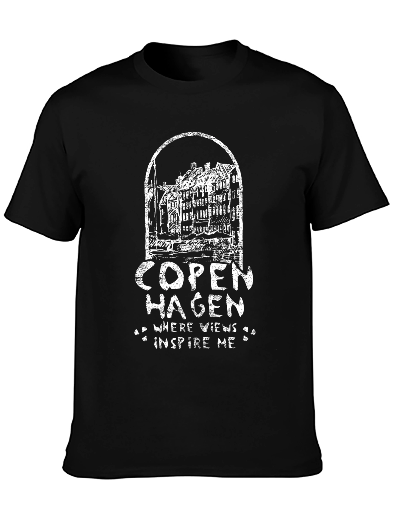 Copenhagen Graphic T-Shirt - Inspire Me Print