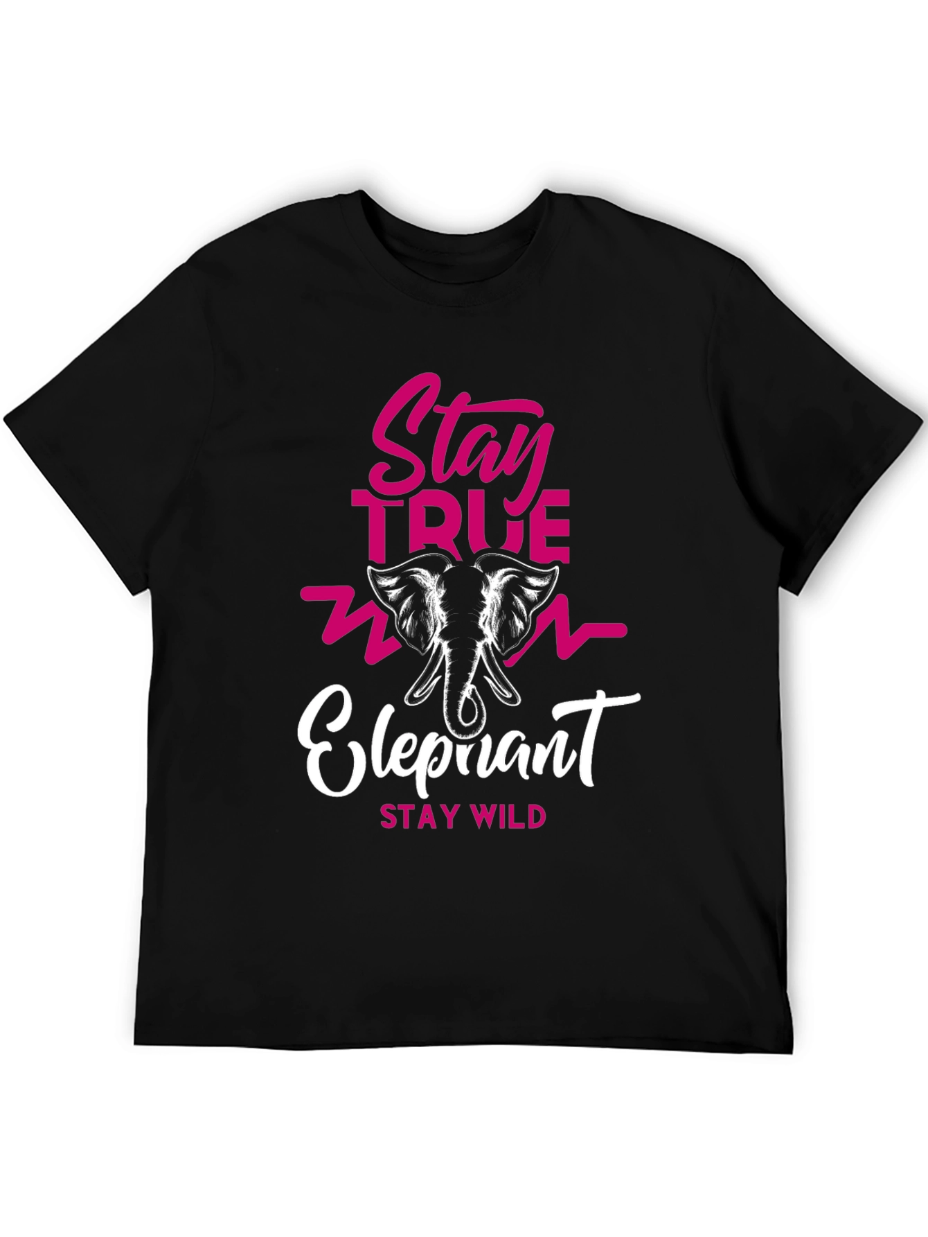 Stay True Elephant Graphic Tee