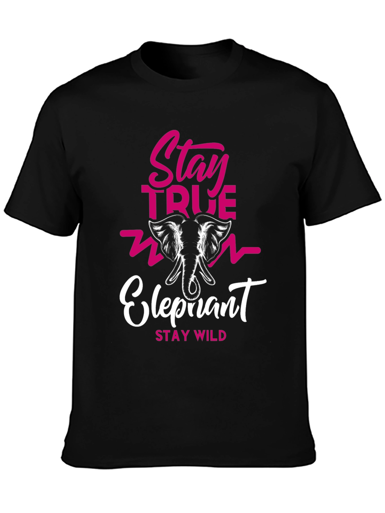 Stay True Elephant Graphic Tee