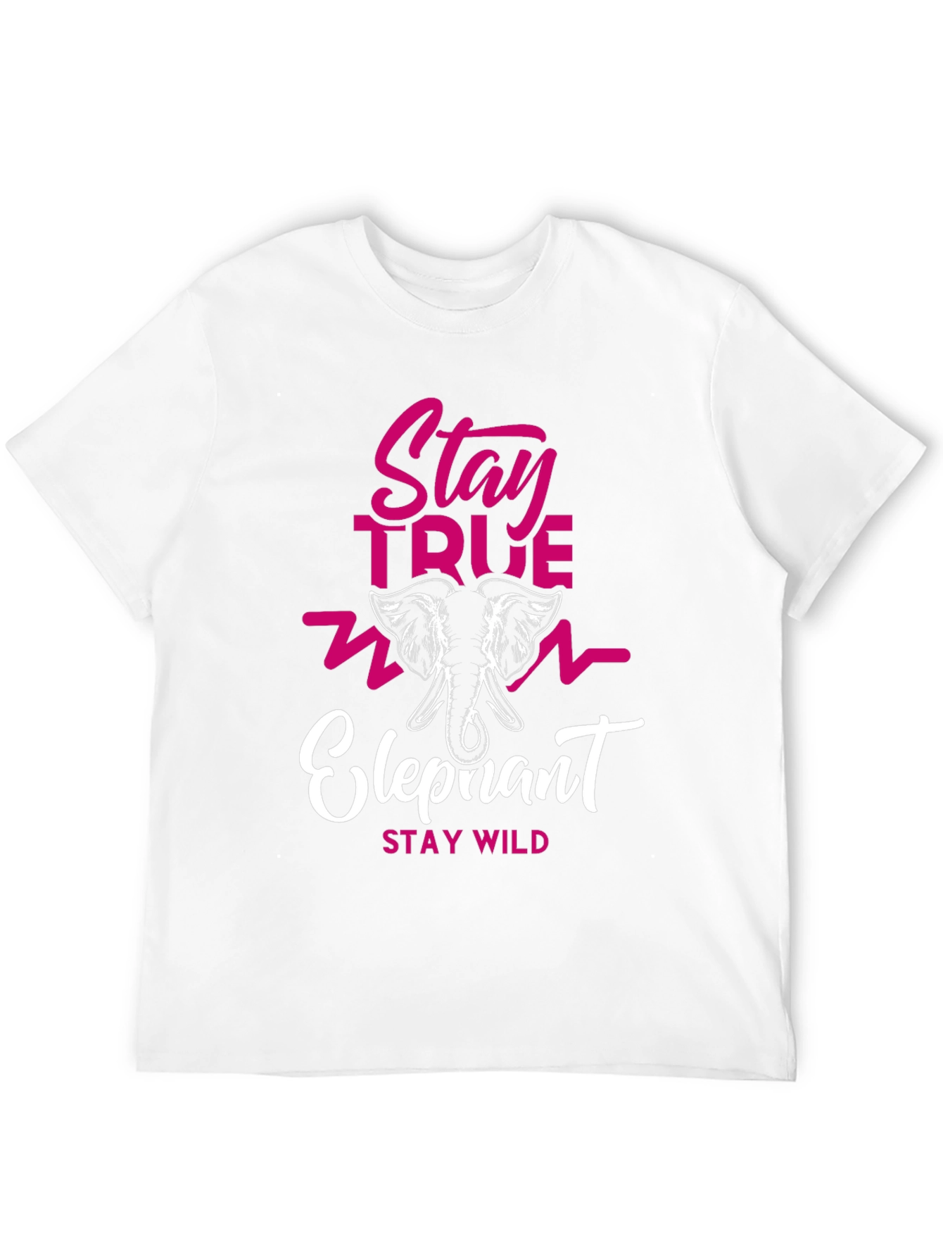 Stay True Elephant Graphic Tee