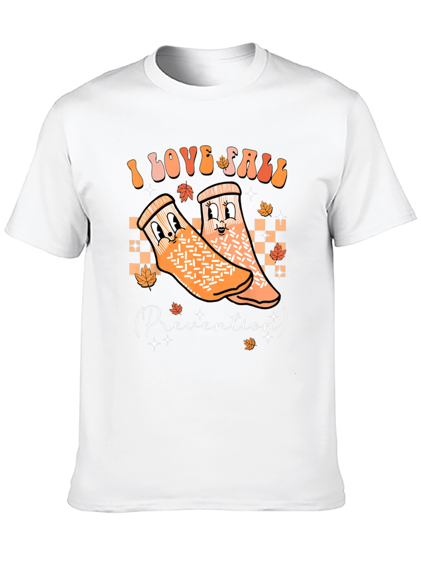 I Love Fall Prevention Socks T-Shirt