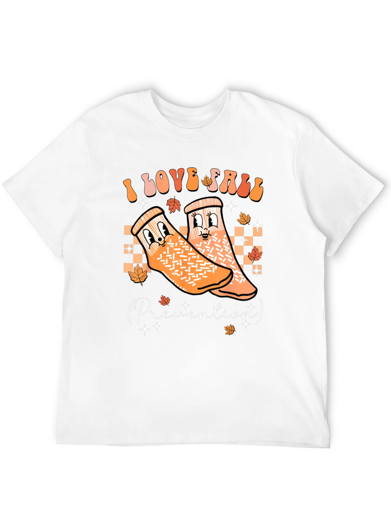 I Love Fall Prevention Socks T-Shirt