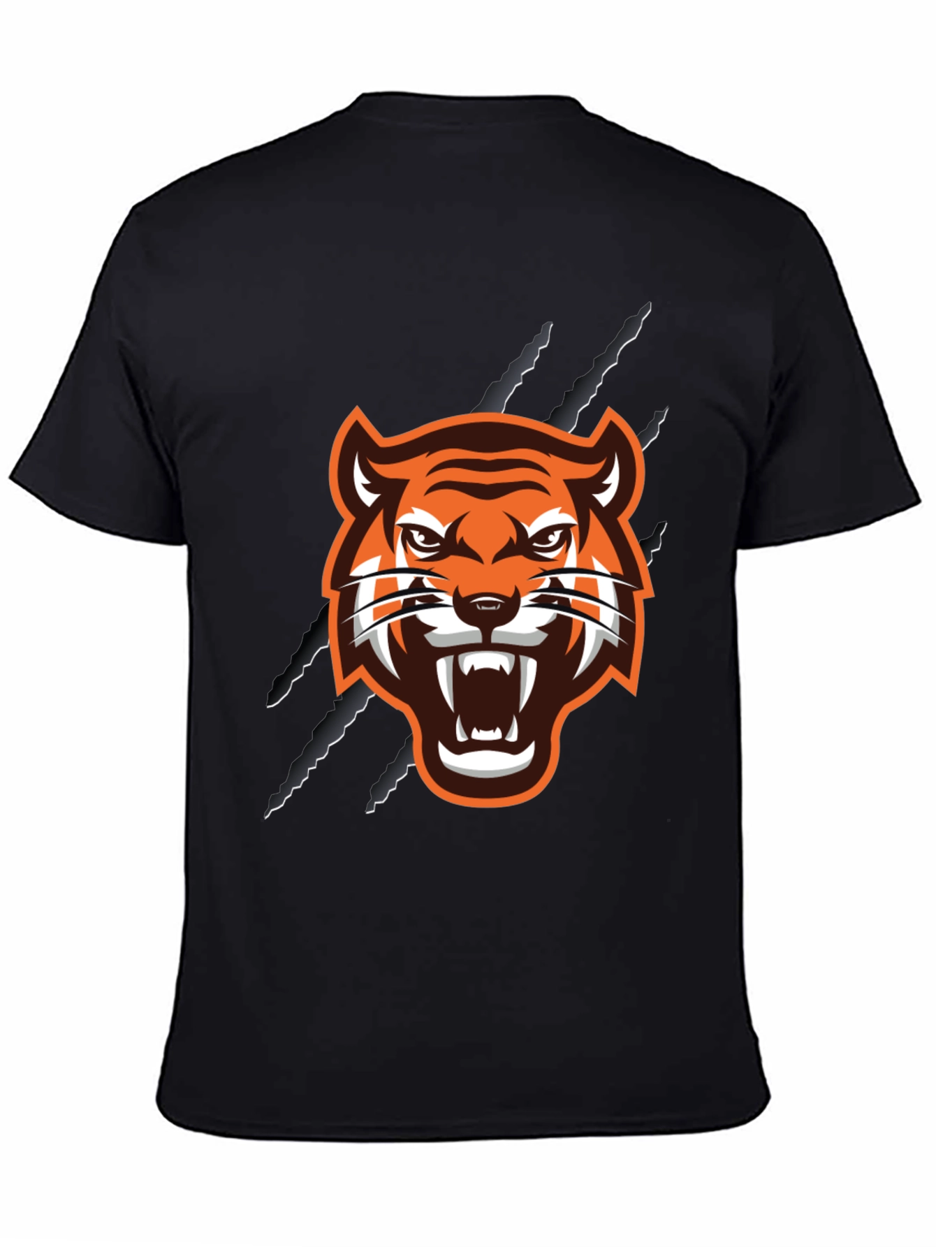 Black Tiger Graphic Tee - Fierce Style!