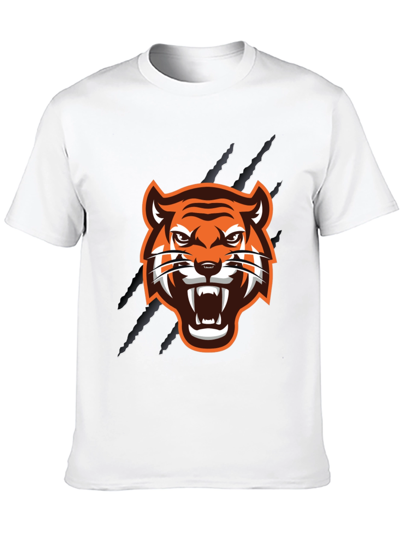 Black Tiger Graphic Tee - Fierce Style!