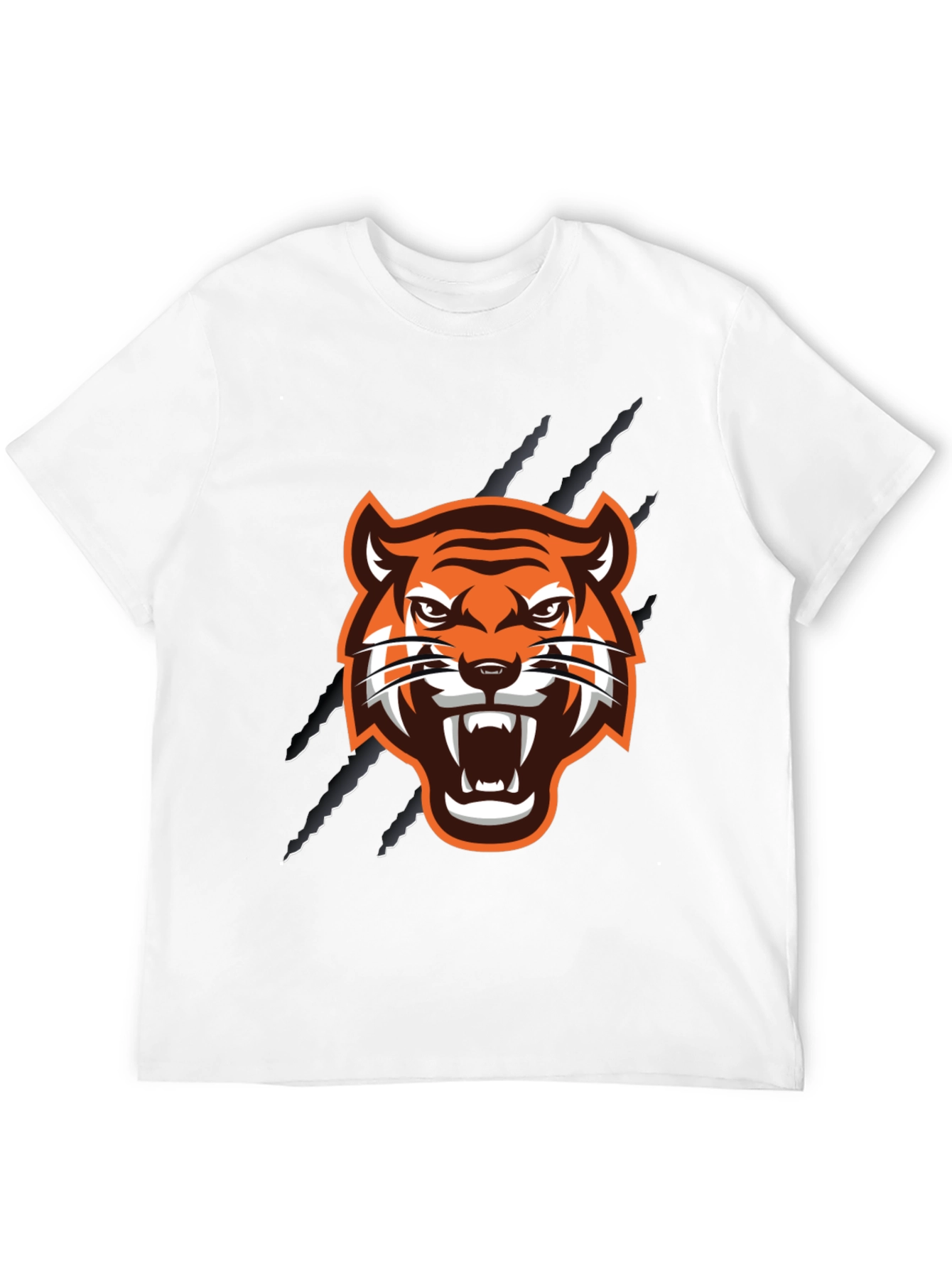 Black Tiger Graphic Tee - Fierce Style!