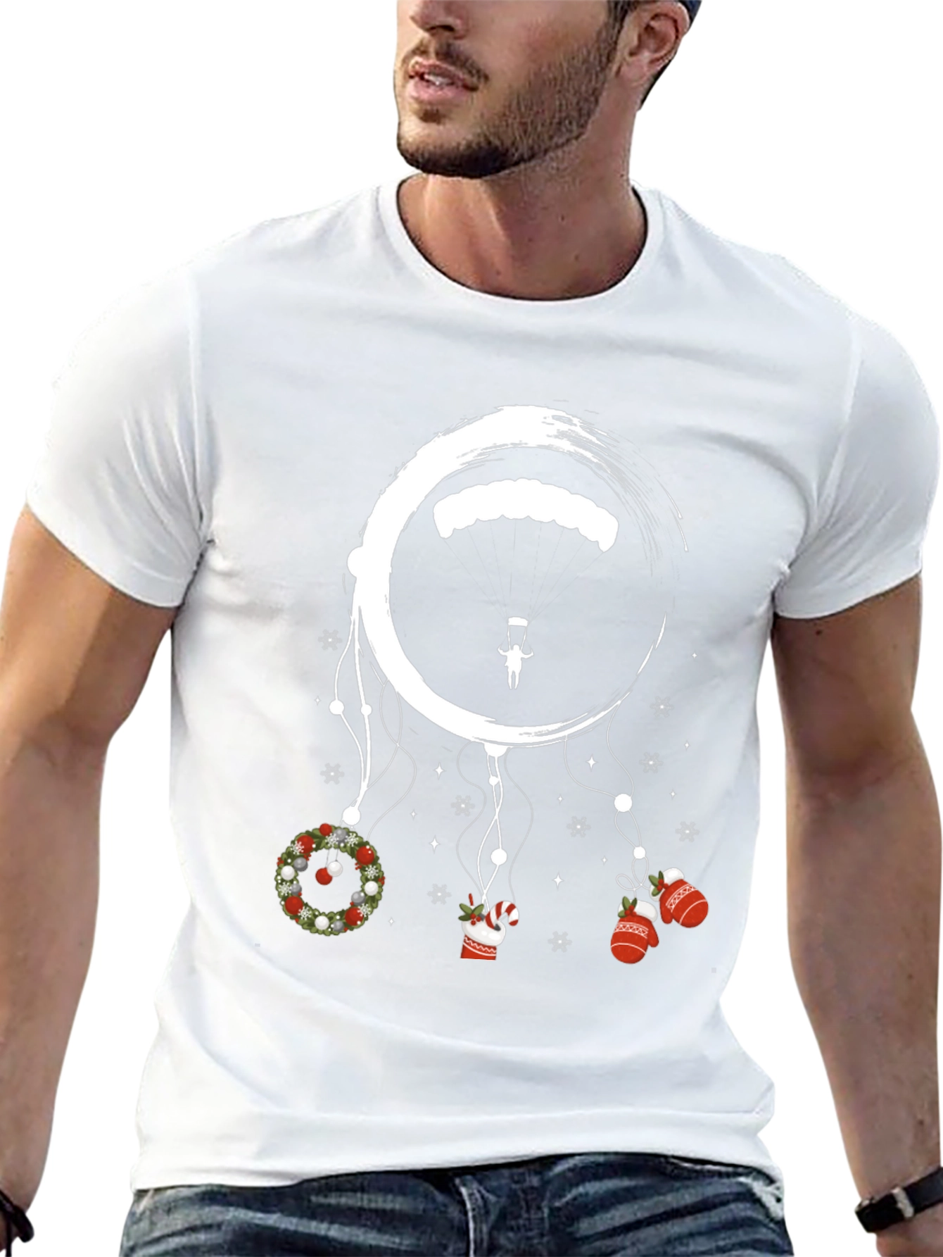 Christmas Parachute Dream T-Shirt