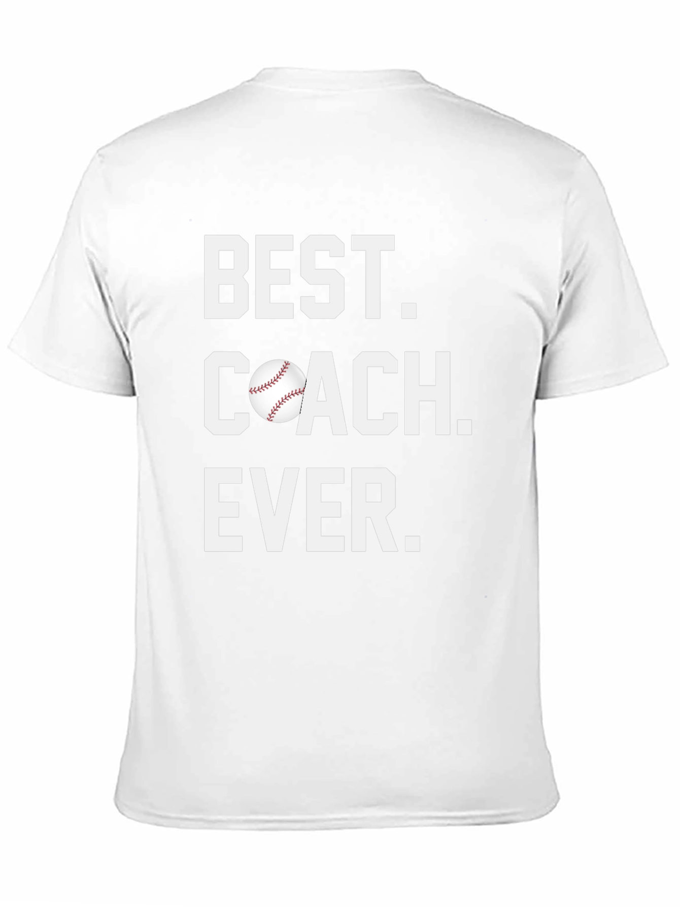 Best Coach Ever Baseball T-Shirt