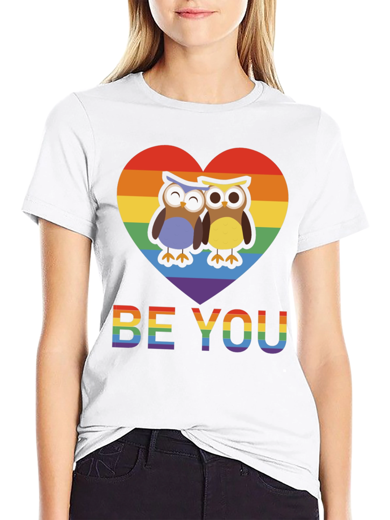 LGBTQ+ Owl Be You Pride T-Shirt