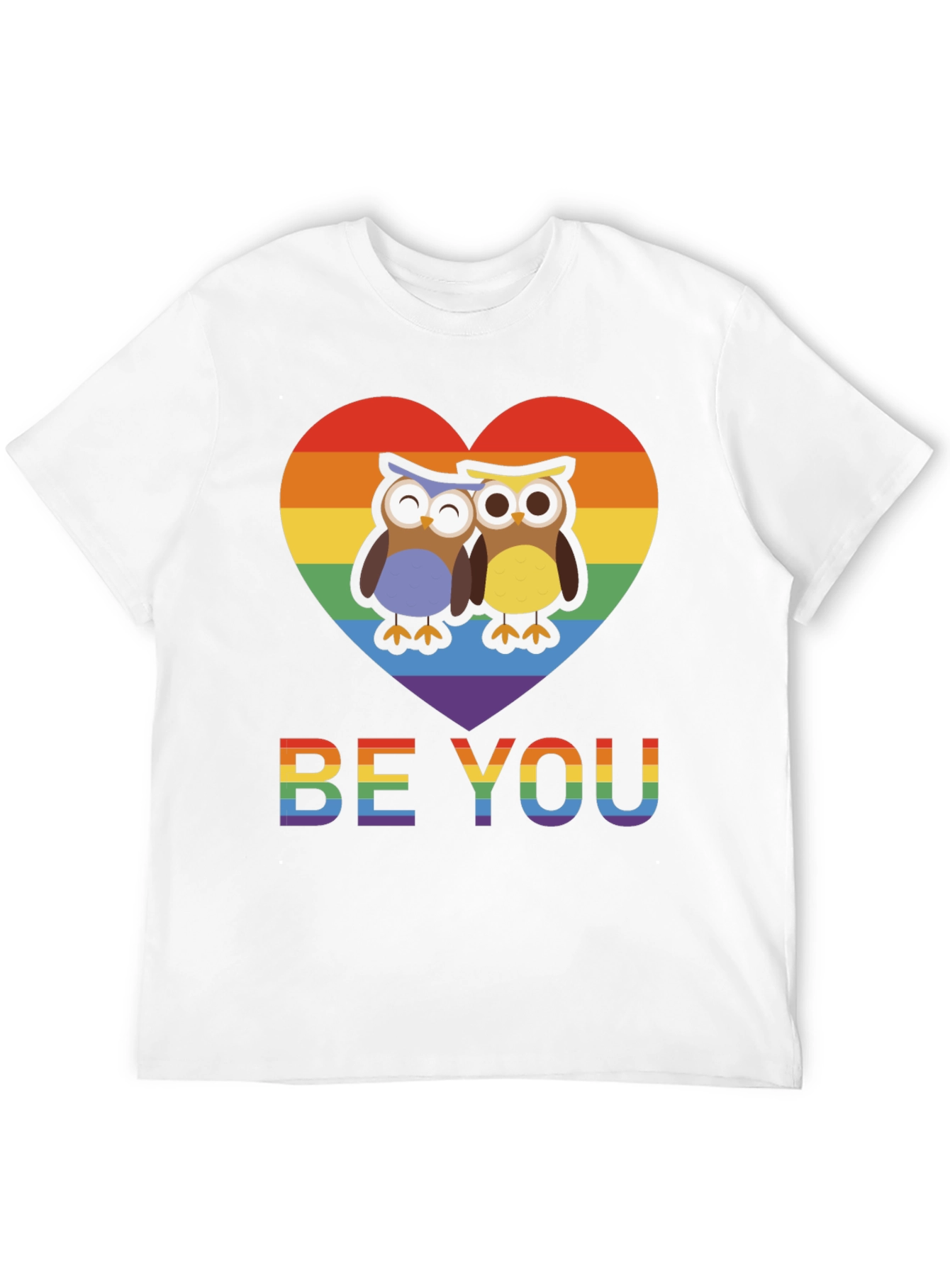 LGBTQ+ Owl Be You Pride T-Shirt