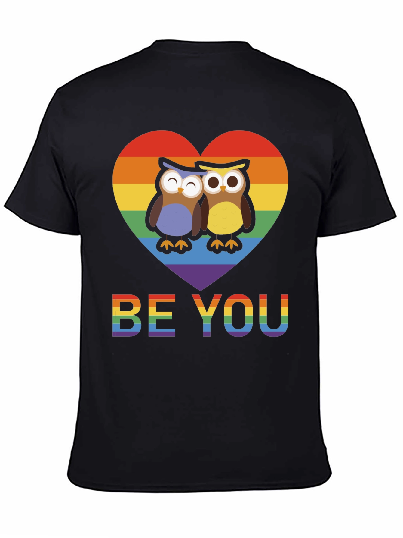 LGBTQ+ Owl Be You Pride T-Shirt