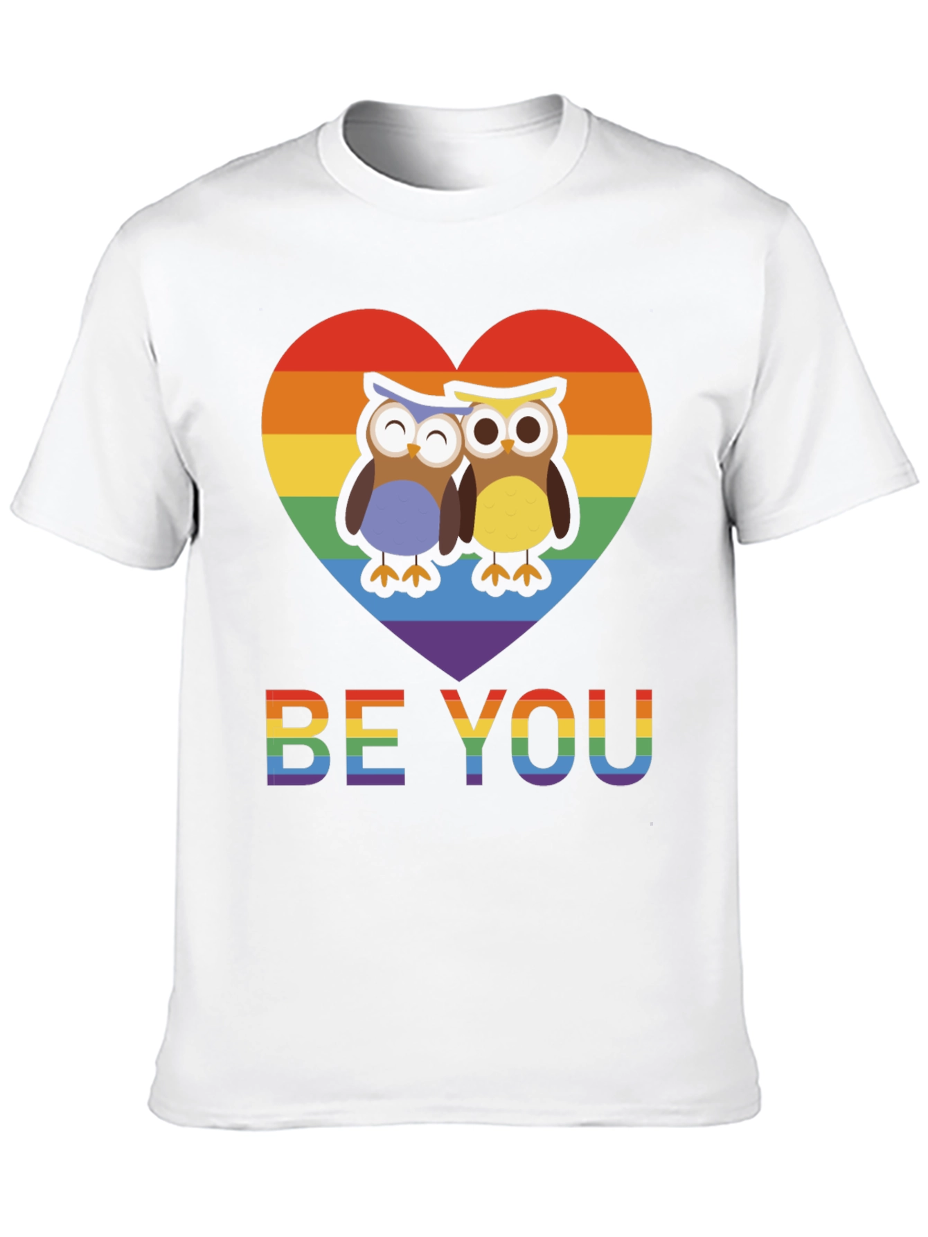 LGBTQ+ Owl Be You Pride T-Shirt