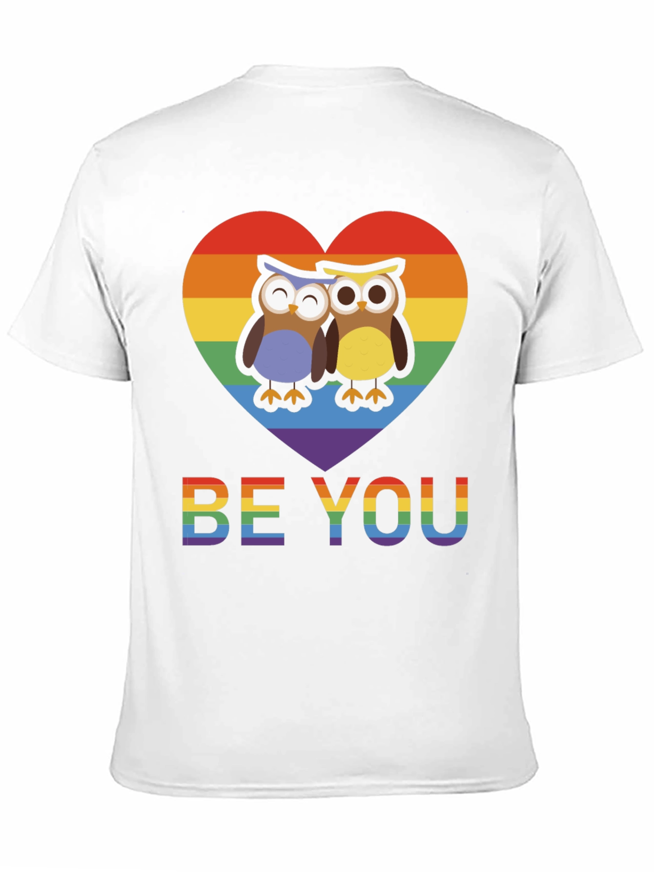 LGBTQ+ Owl Be You Pride T-Shirt