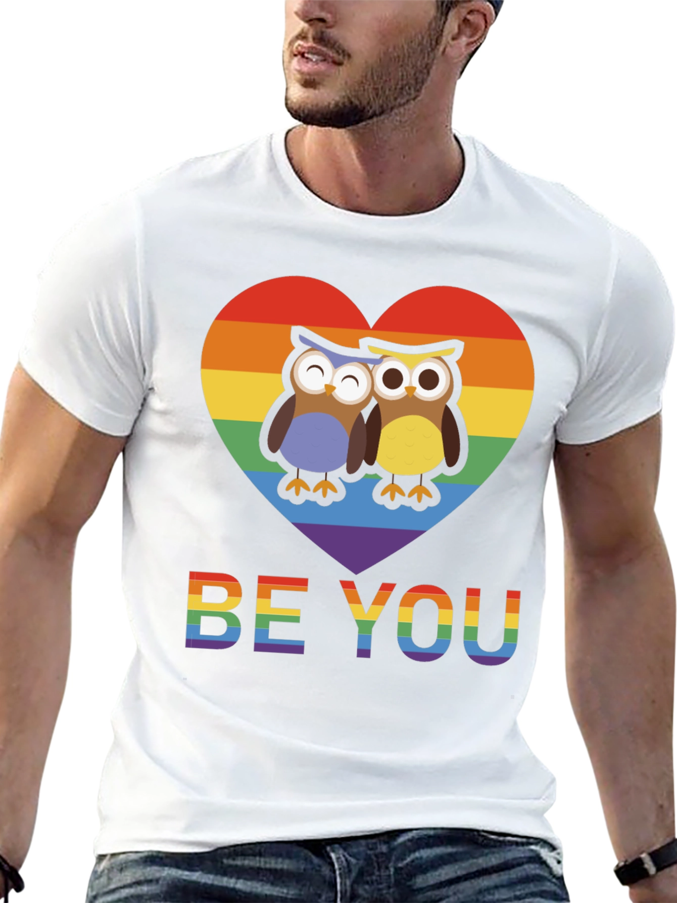 LGBTQ+ Owl Be You Pride T-Shirt