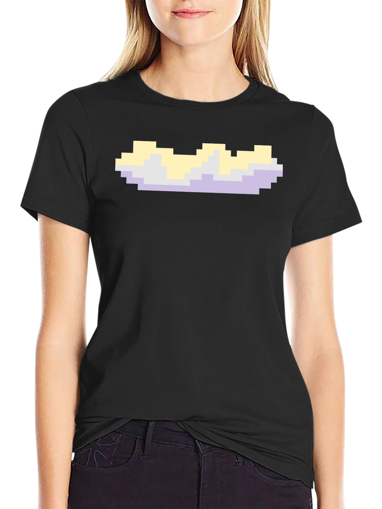 Pixel Cloud T-Shirt - Gamer Style Tee