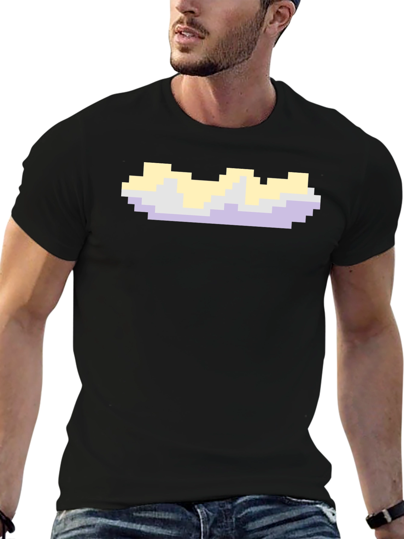 Pixel Cloud T-Shirt - Gamer Style Tee