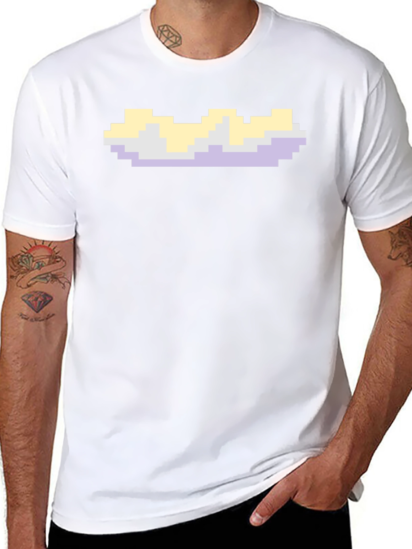 Pixel Cloud T-Shirt - Gamer Style Tee