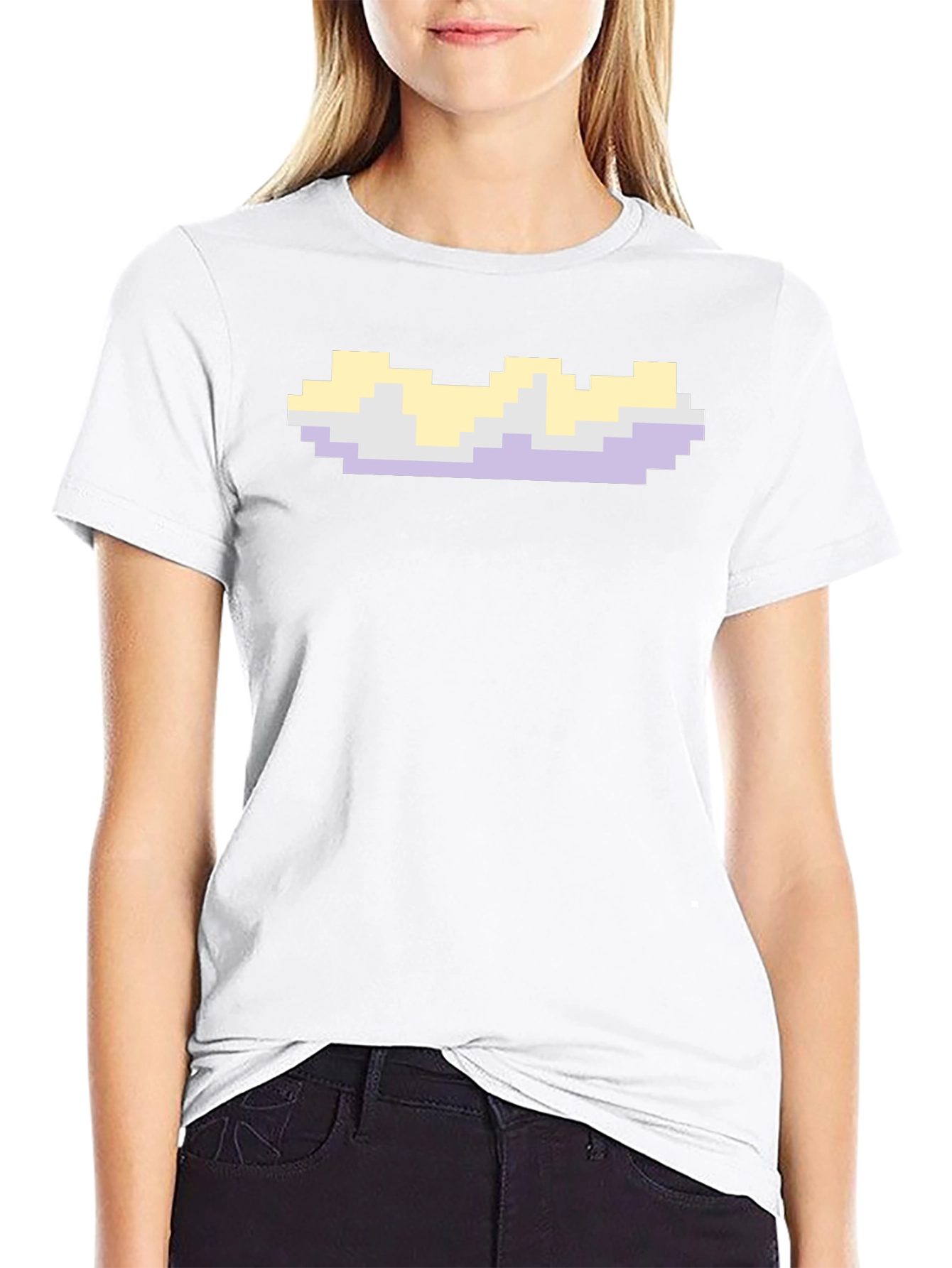Pixel Cloud T-Shirt - Gamer Style Tee
