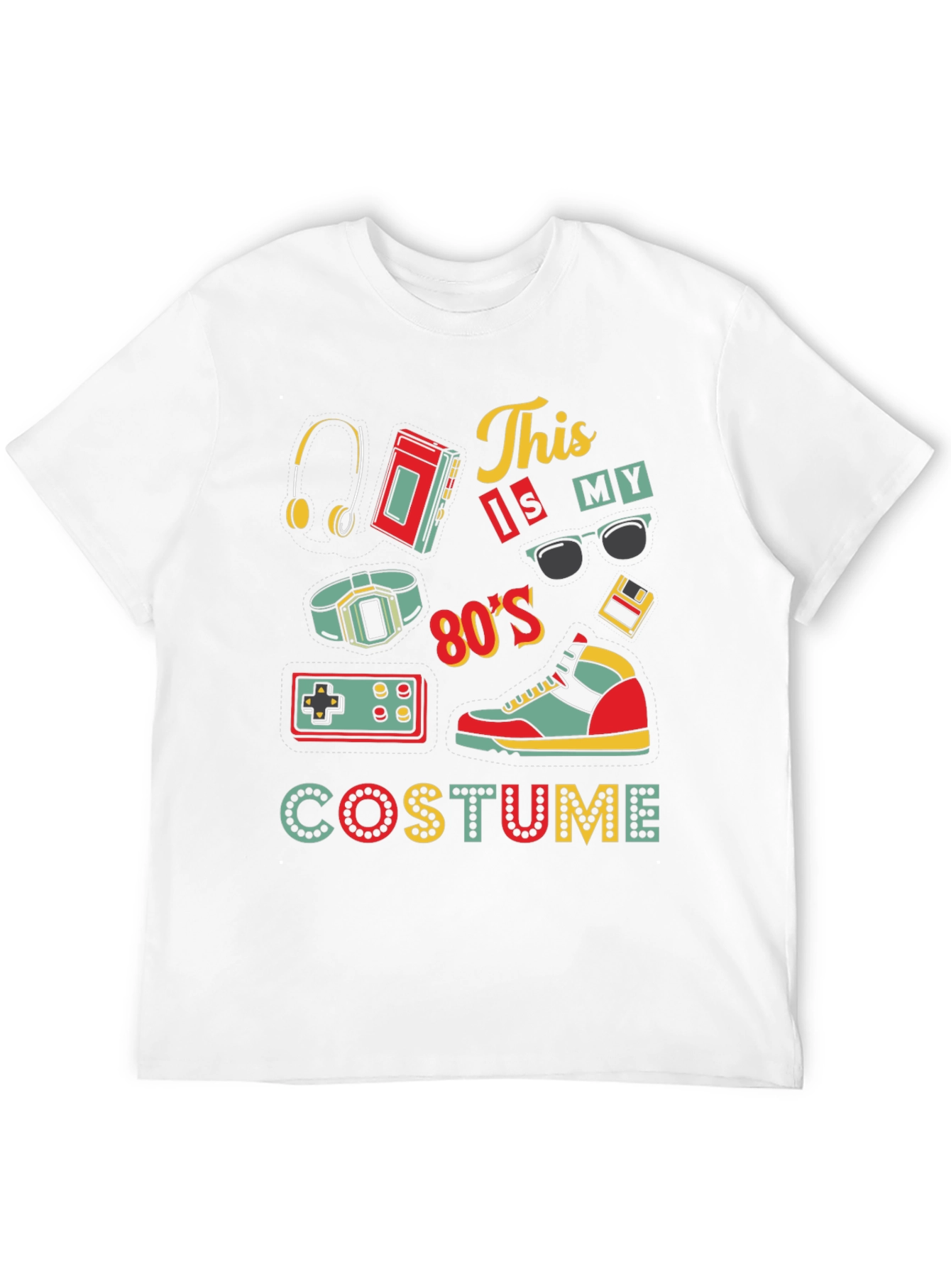 80s Costume Graphic Tee