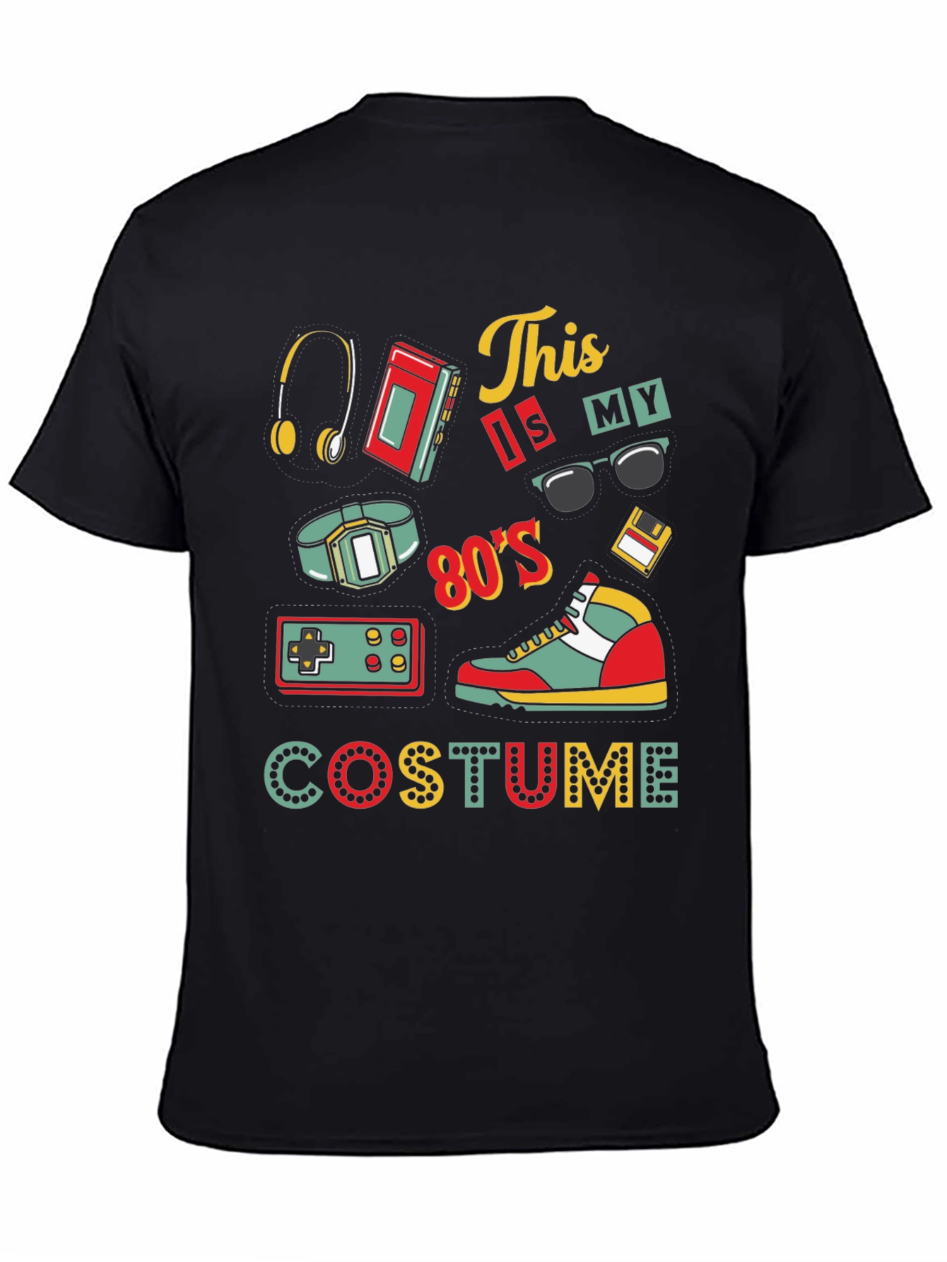 80s Costume Graphic Tee