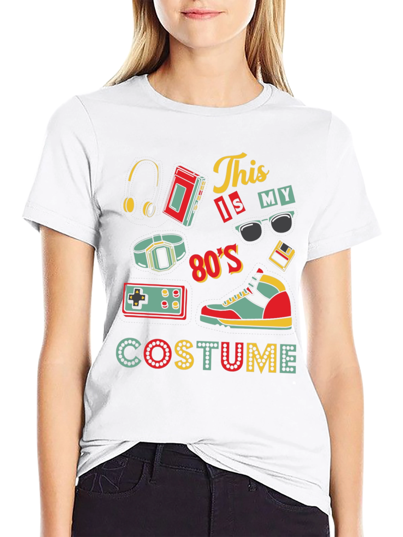 80s Costume Graphic Tee