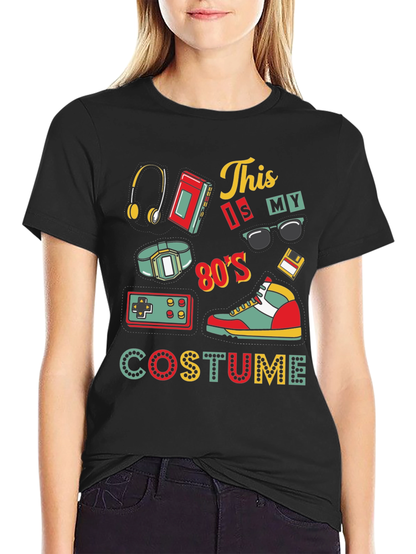 80s Costume Graphic Tee