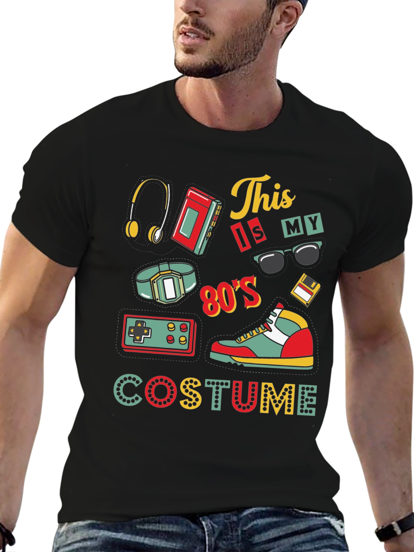 80s Costume Graphic Tee