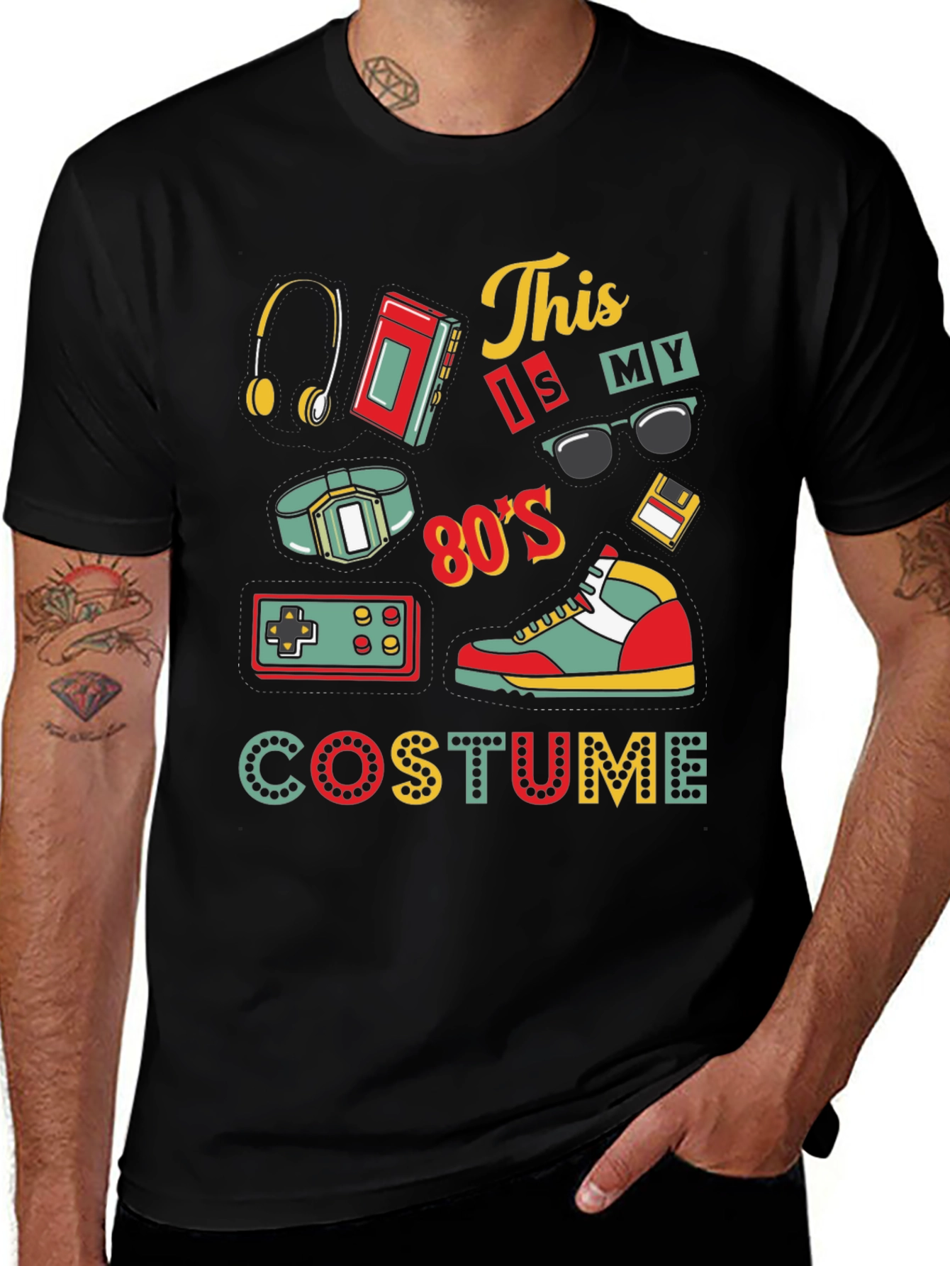 80s Costume Graphic Tee