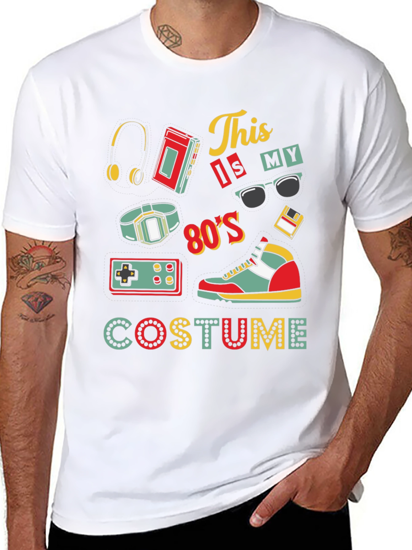 80s Costume Graphic Tee