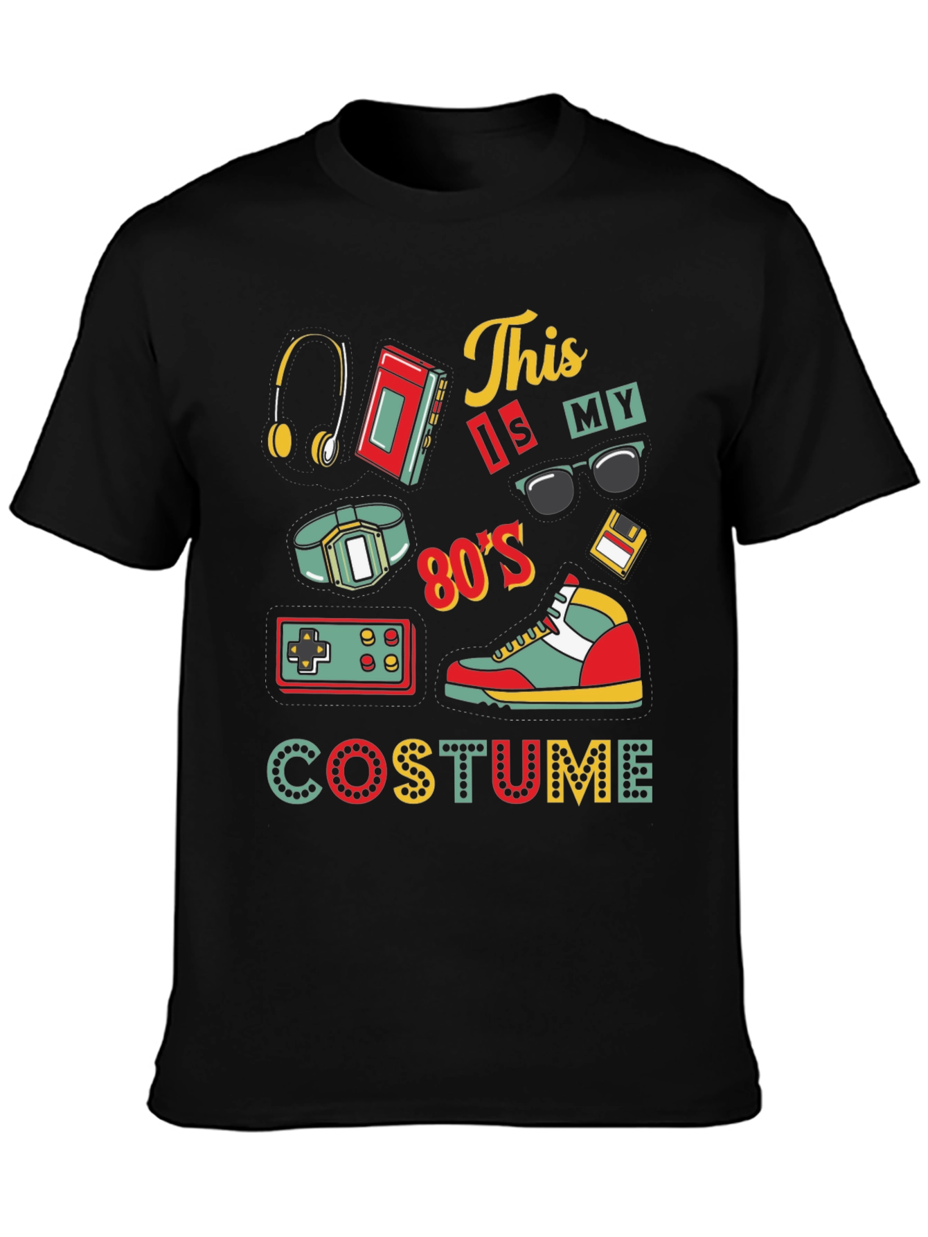 80s Costume Graphic Tee