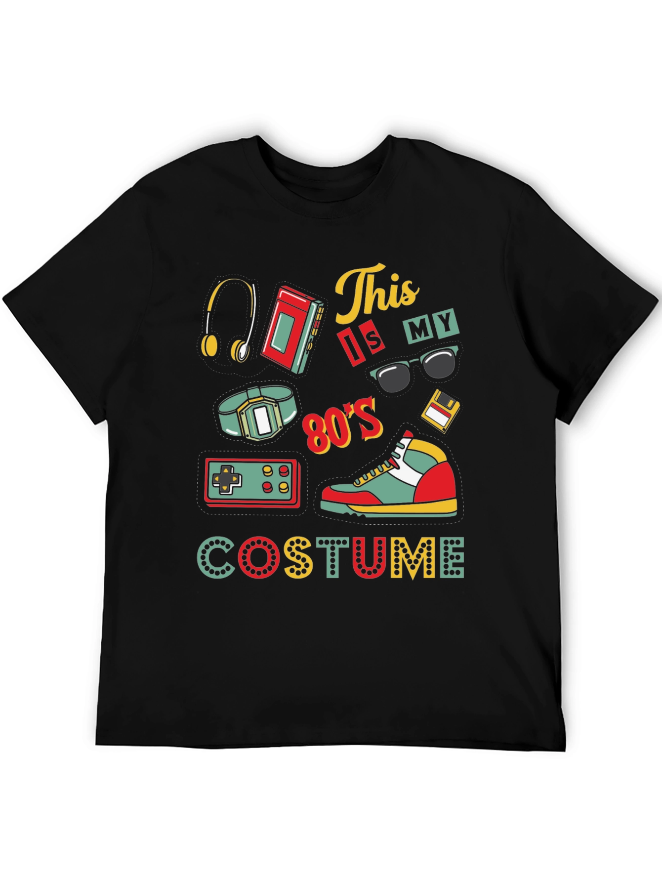 80s Costume Graphic Tee