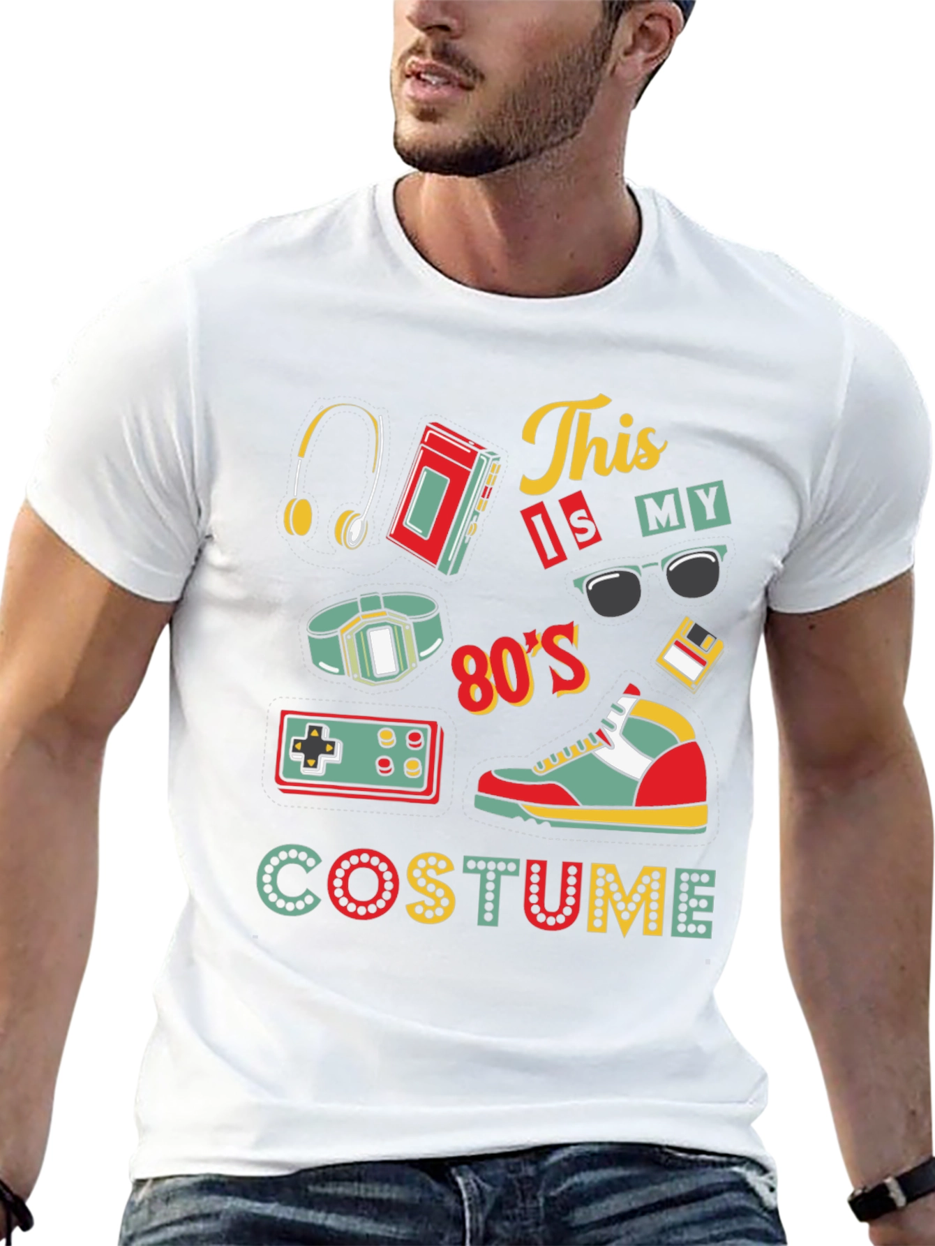 80s Costume Graphic Tee