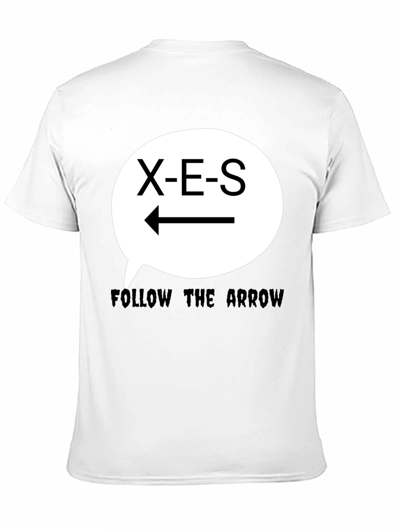 X-E-S Follow the Arrow Graphic T-Shirt