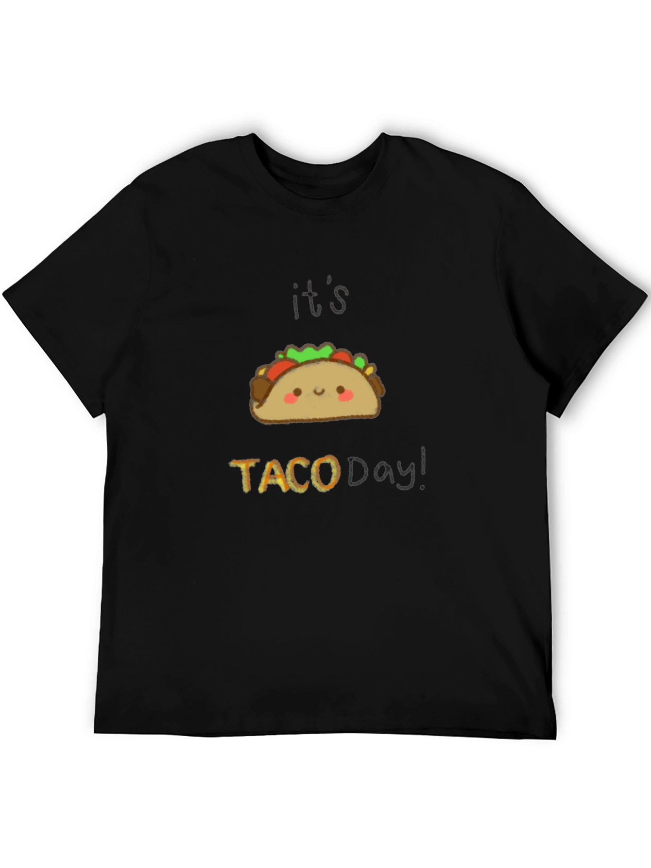 Its Taco Day Black Graphic Tee
