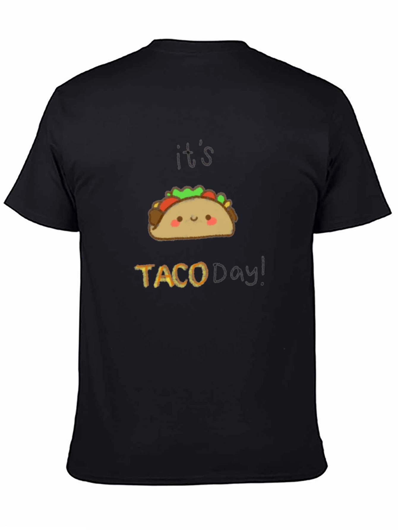 Its Taco Day Black Graphic Tee