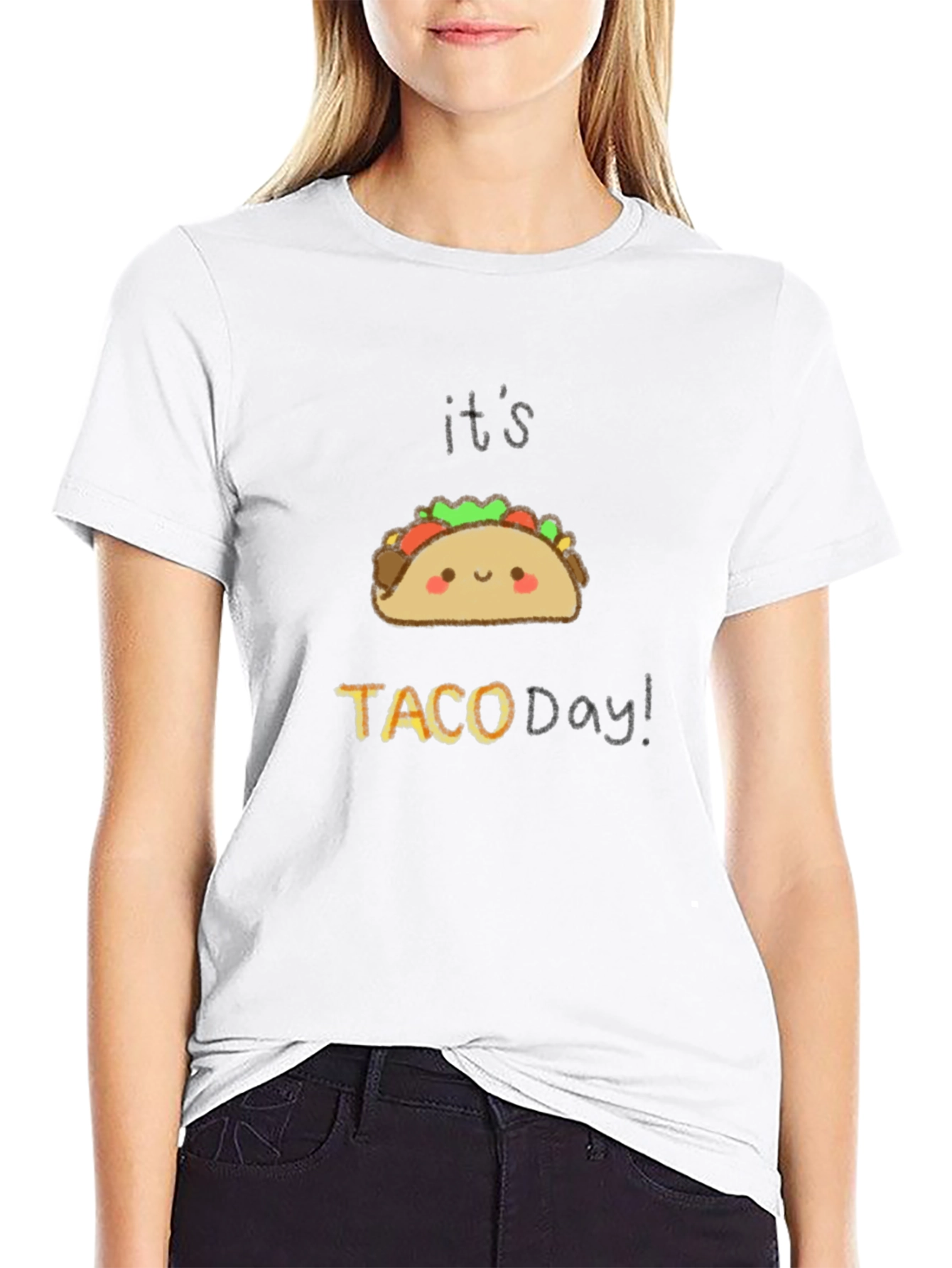 Its Taco Day Black Graphic Tee