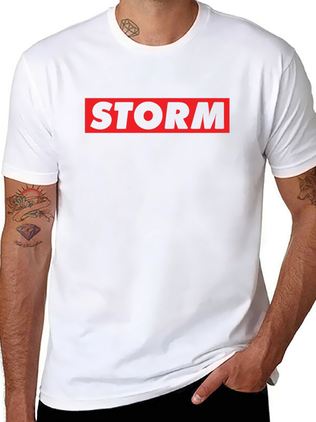STORM Graphic Tee - Bold Statement T-Shirt