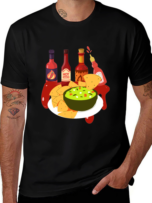 Guacamole & Hot Sauce Graphic Tee